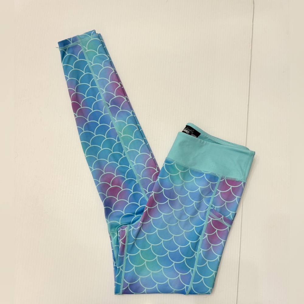 Constantly Varied Gear Mermaid Fish Scales Leggings - M
